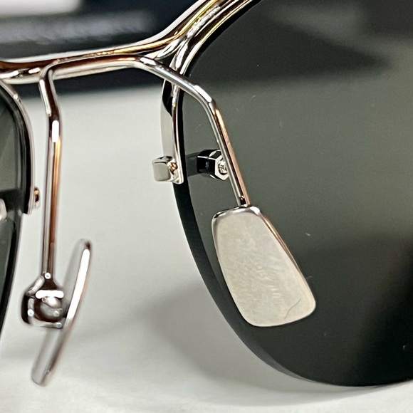 SAINT LAURENT 56mm Oval Cat Eye Sunglasses - Picture 8 of 8